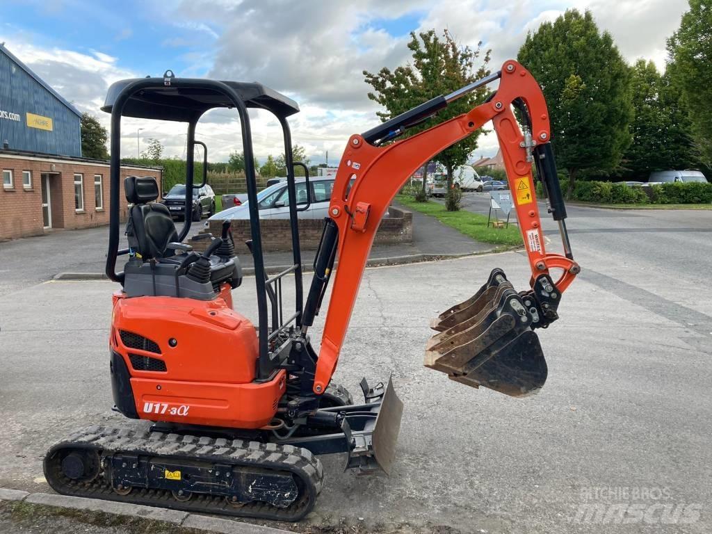 Kubota U 17-3 Mini ekskavatörler, 7 tona dek