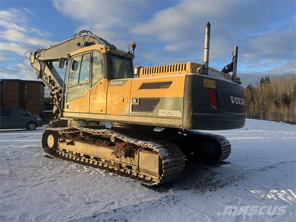 Volvo EC 250 D L Paletli ekskavatörler