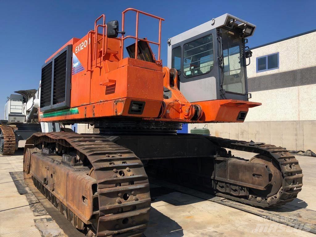 Hitachi EX 1200-5 D Paletli ekskavatörler