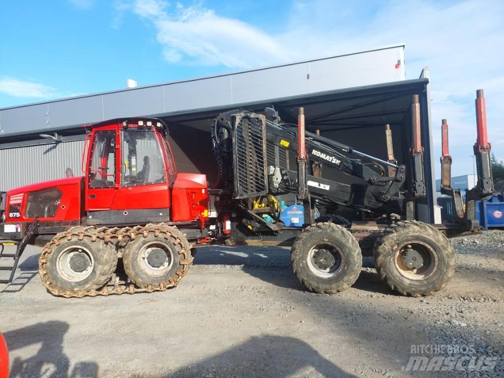Komatsu 875 Tomruk yükleyici traktörler