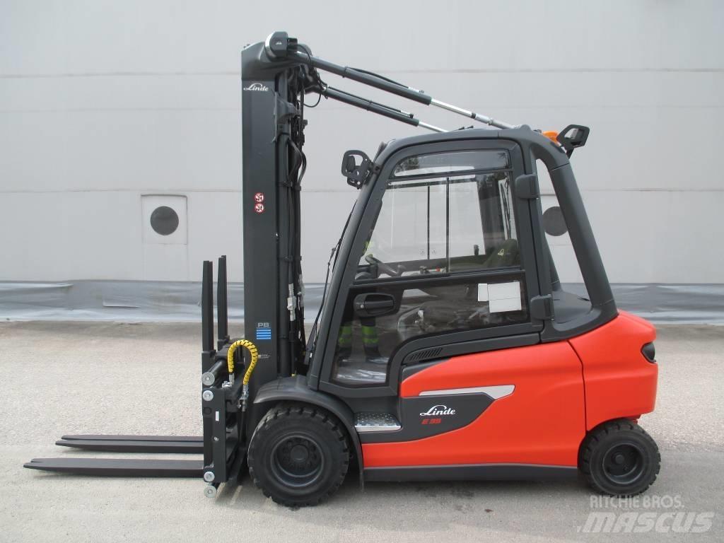 Linde E35L Elektrikli forkliftler