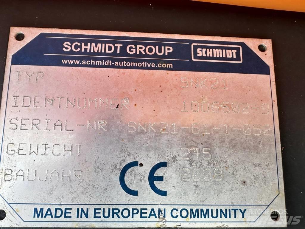 Schmidt SNK21 Kar küreme biçaklari