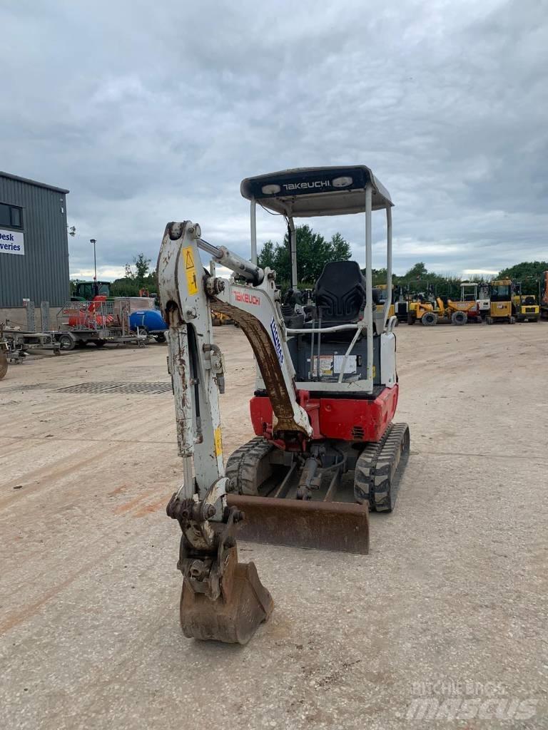 Takeuchi TB 215 R Mini ekskavatörler, 7 tona dek