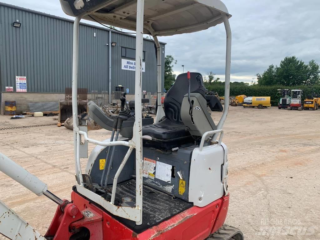 Takeuchi TB 215 R Mini ekskavatörler, 7 tona dek