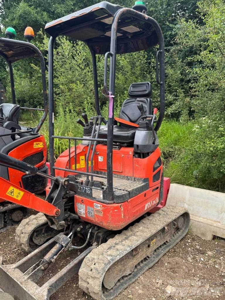 Kubota U 17-3 Mini ekskavatörler, 7 tona dek