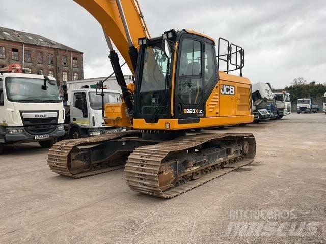 JCB JS 220 Paletli ekskavatörler