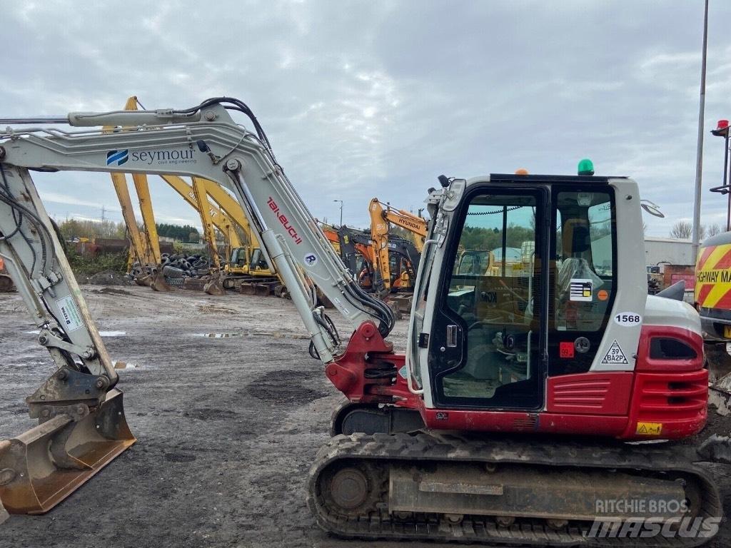 Takeuchi TB 290 Midi ekskavatörler 7 - 12 t