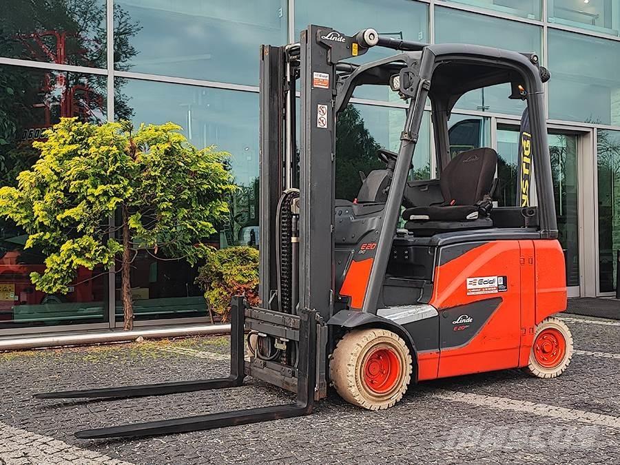 Linde E20 PH-02 Elektrikli forkliftler