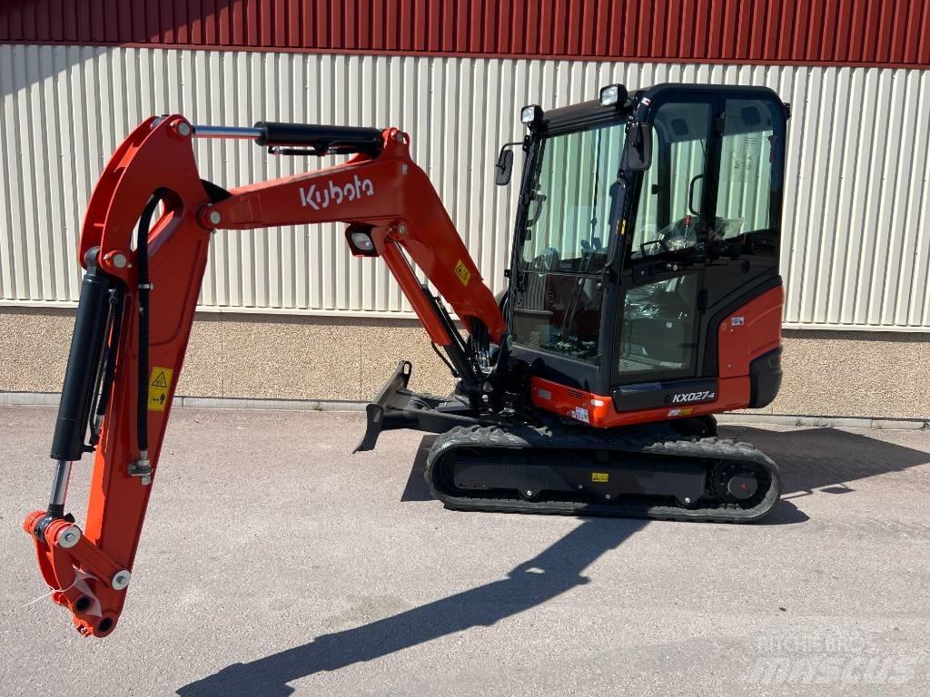 Kubota KX 027-4 Mini ekskavatörler, 7 tona dek