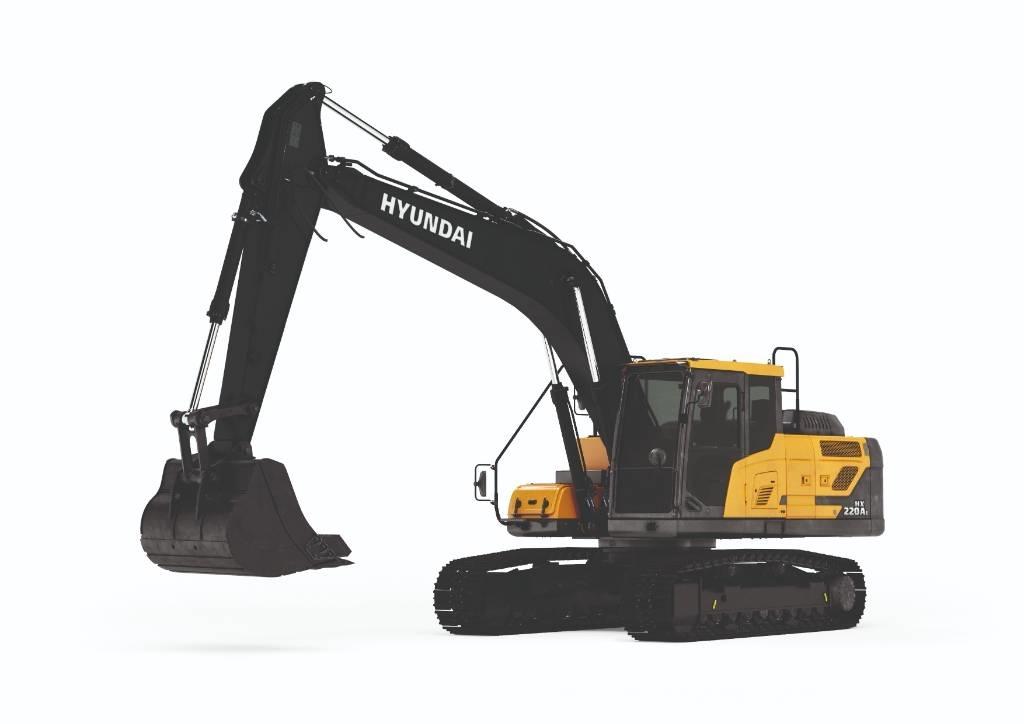 Hyundai HX 220 AL Paletli ekskavatörler