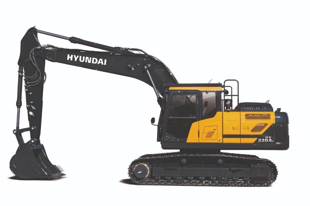 Hyundai HX 220 AL Paletli ekskavatörler