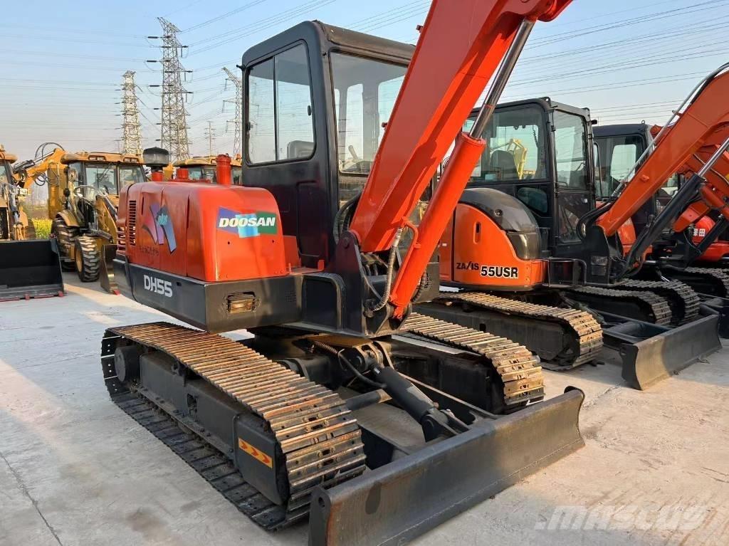 Doosan DH 55 Mini ekskavatörler, 7 tona dek