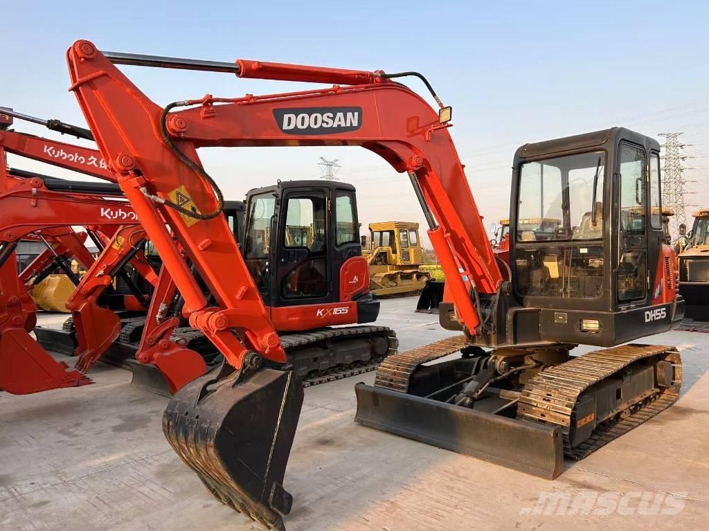 Doosan DH 55 Mini ekskavatörler, 7 tona dek