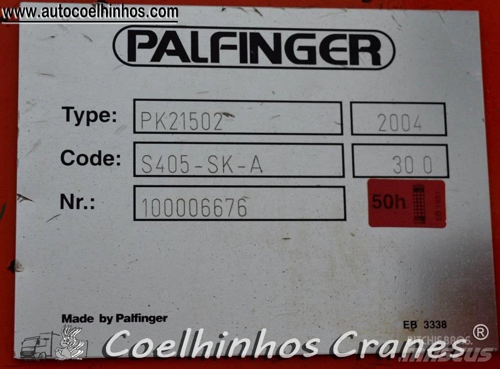 Palfinger PK 21502 Yükleme vinçleri
