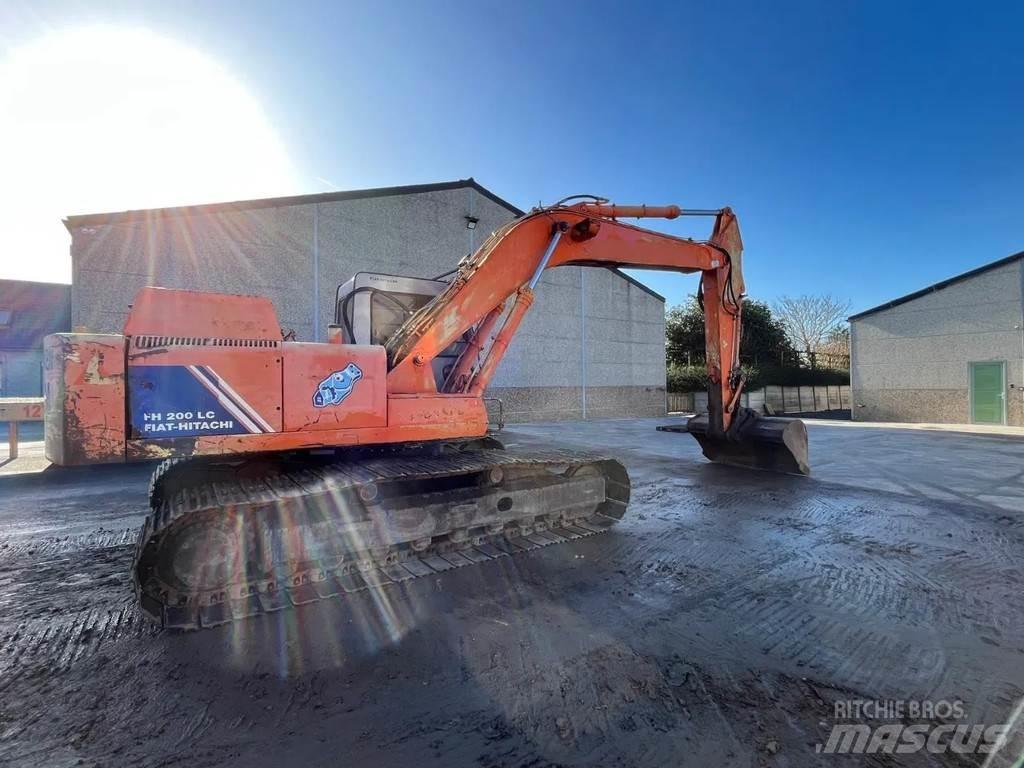 Fiat Hitachi LC200 Paletli ekskavatörler