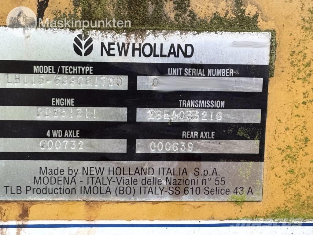 New Holland LB 115 Kazıcı yükleyiciler - beko loder
