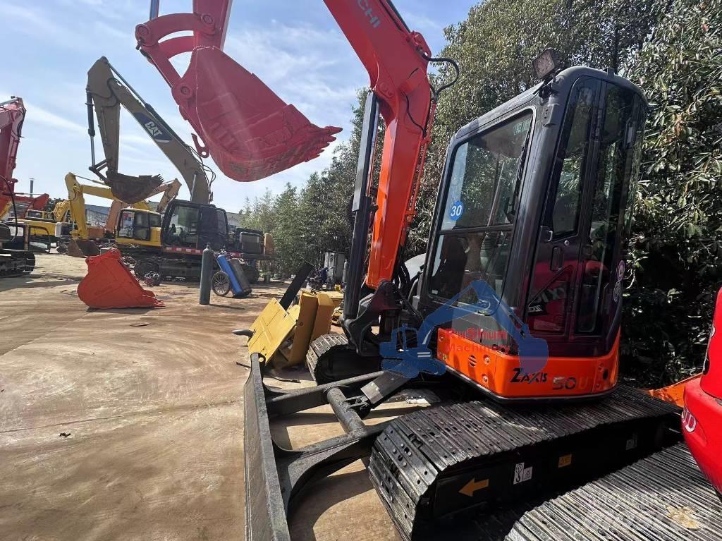 Hitachi ZX50 Mini ekskavatörler, 7 tona dek
