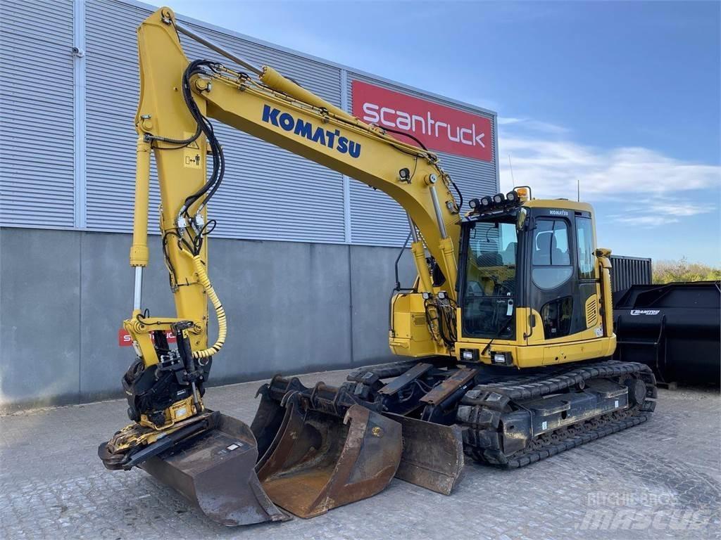 Komatsu PC138US-11 Paletli ekskavatörler