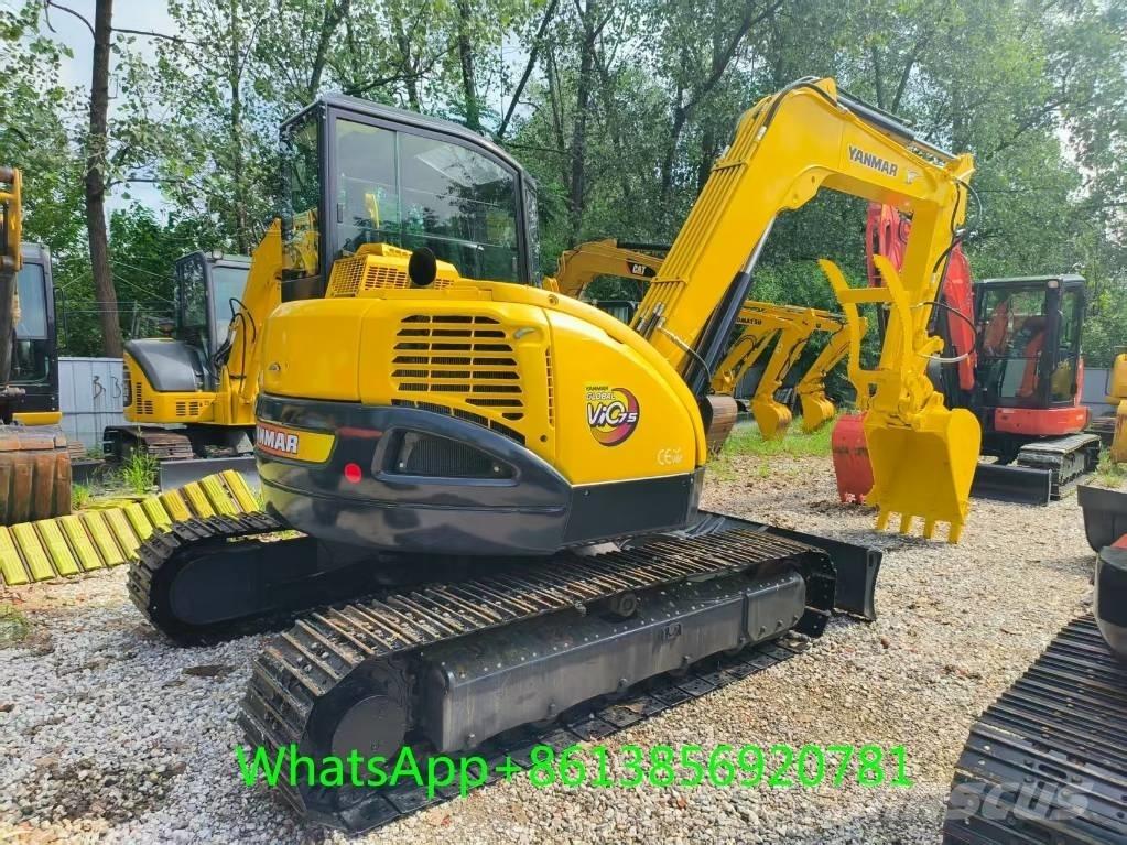 Yanmar Vio 75 Mini ekskavatörler, 7 tona dek
