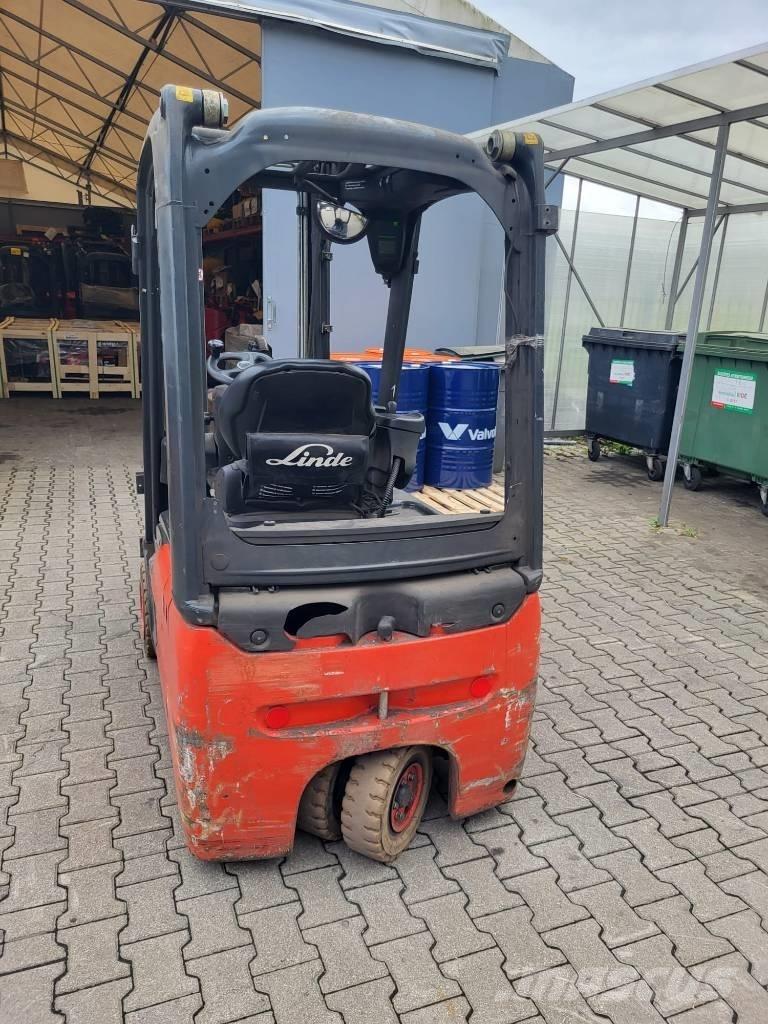 Linde E16 Elektrikli forkliftler