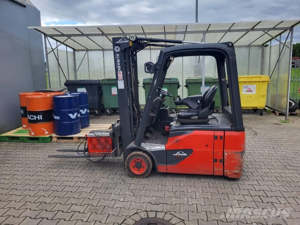 Linde E16 Elektrikli forkliftler
