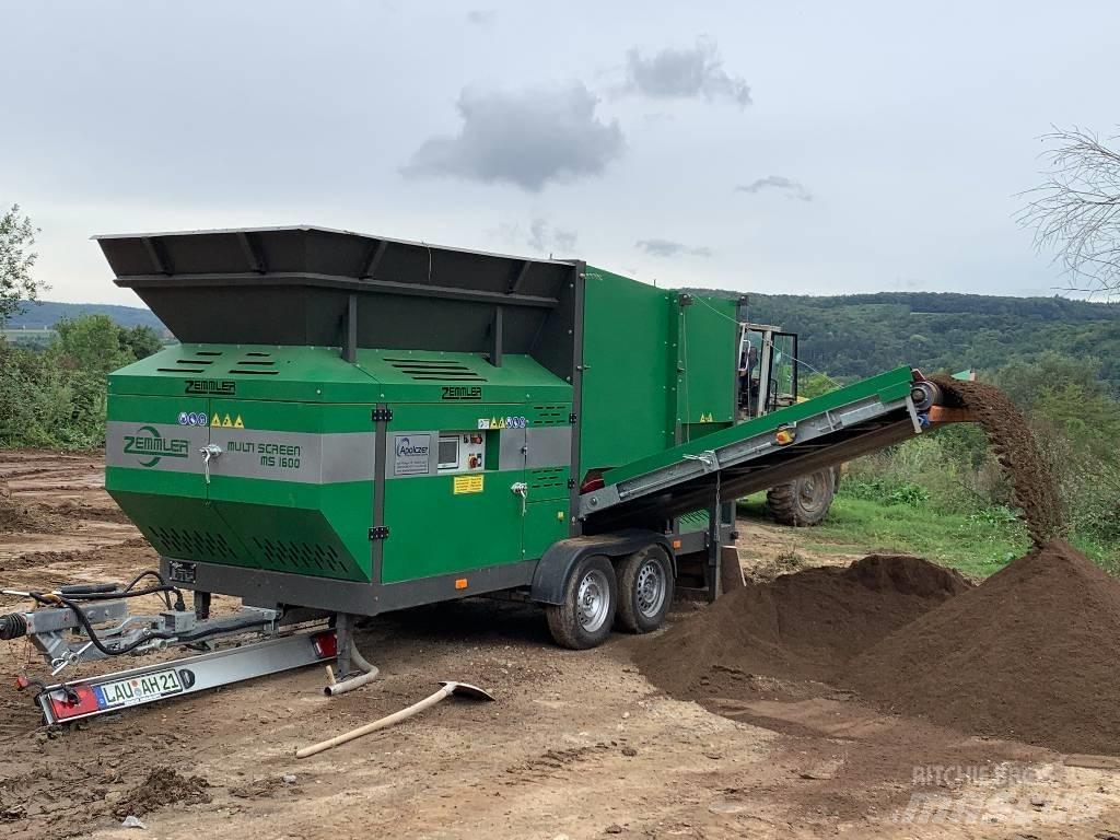 Zemmler MS 1600 Gezer eleyiciler