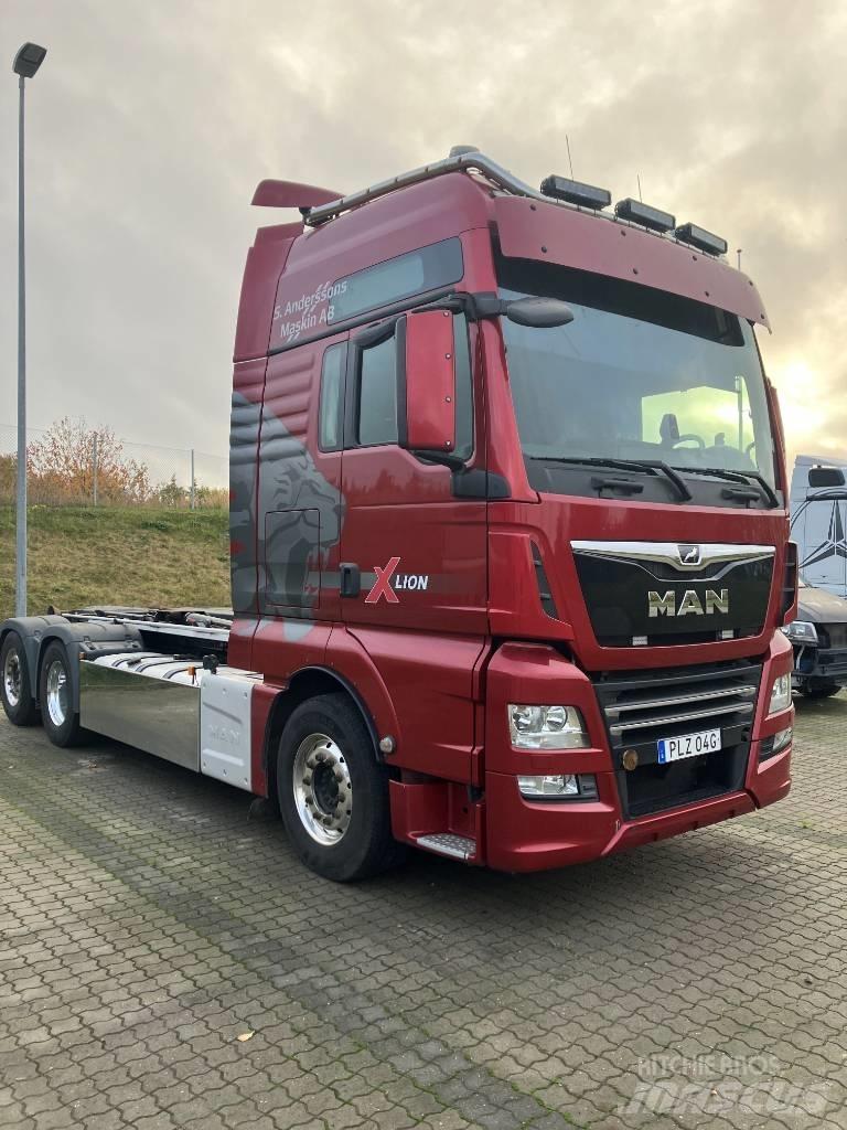 MAN TGX 26.510 Vinçli kamyonlar