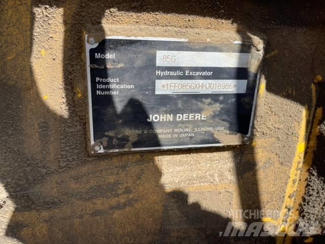 John Deere 85G Mini ekskavatörler, 7 tona dek
