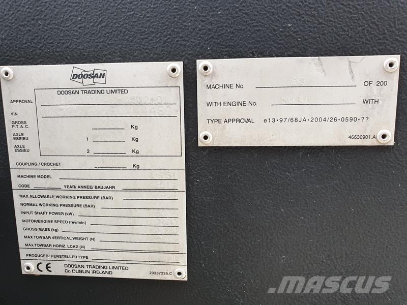 Doosan 7 / 51 Kompresörler