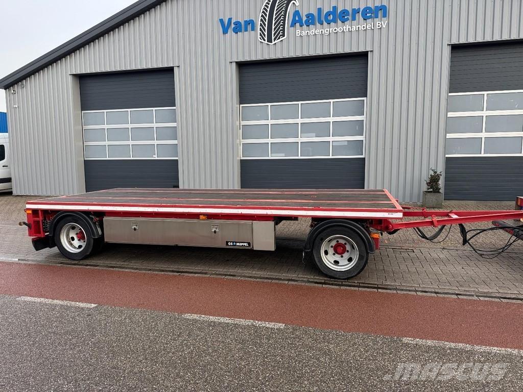 GS Meppel AV-1100 Flatbed römorklar