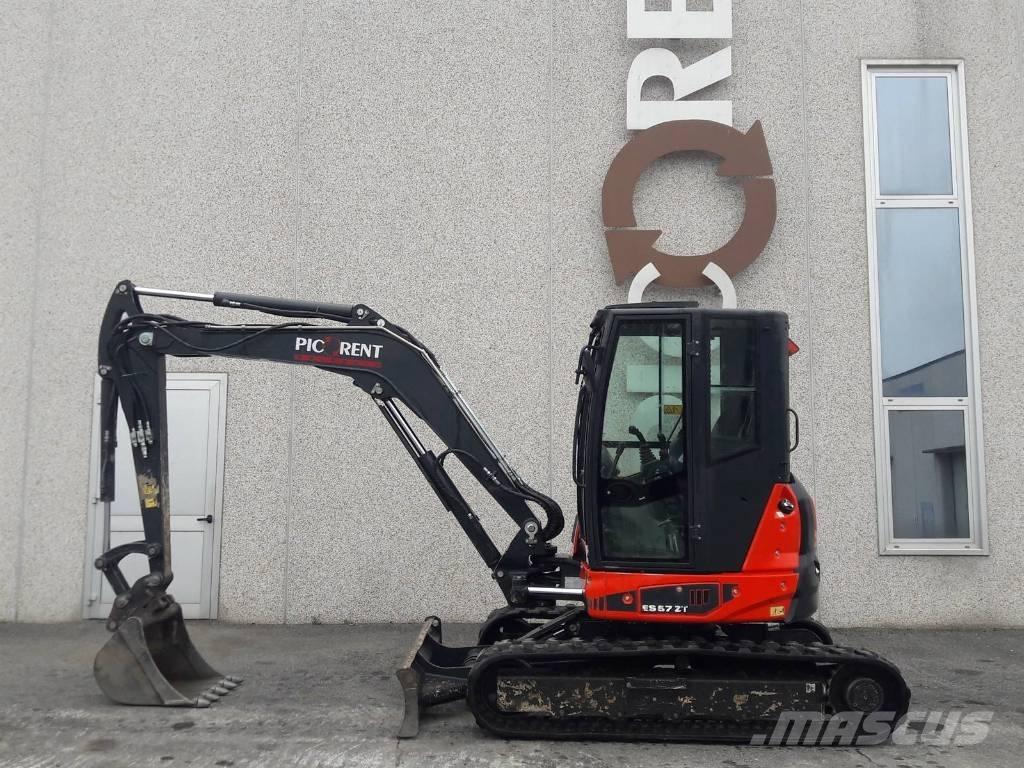 Eurocomach ES 57 ZT Mini ekskavatörler, 7 tona dek