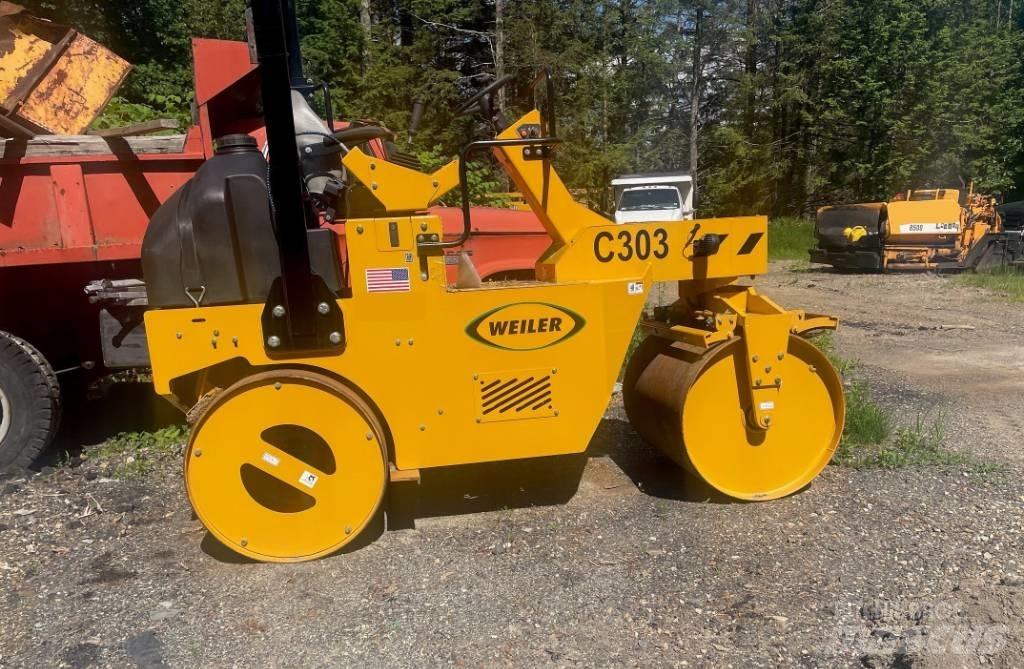 Weiler C303 Çift tamburlu silindirler