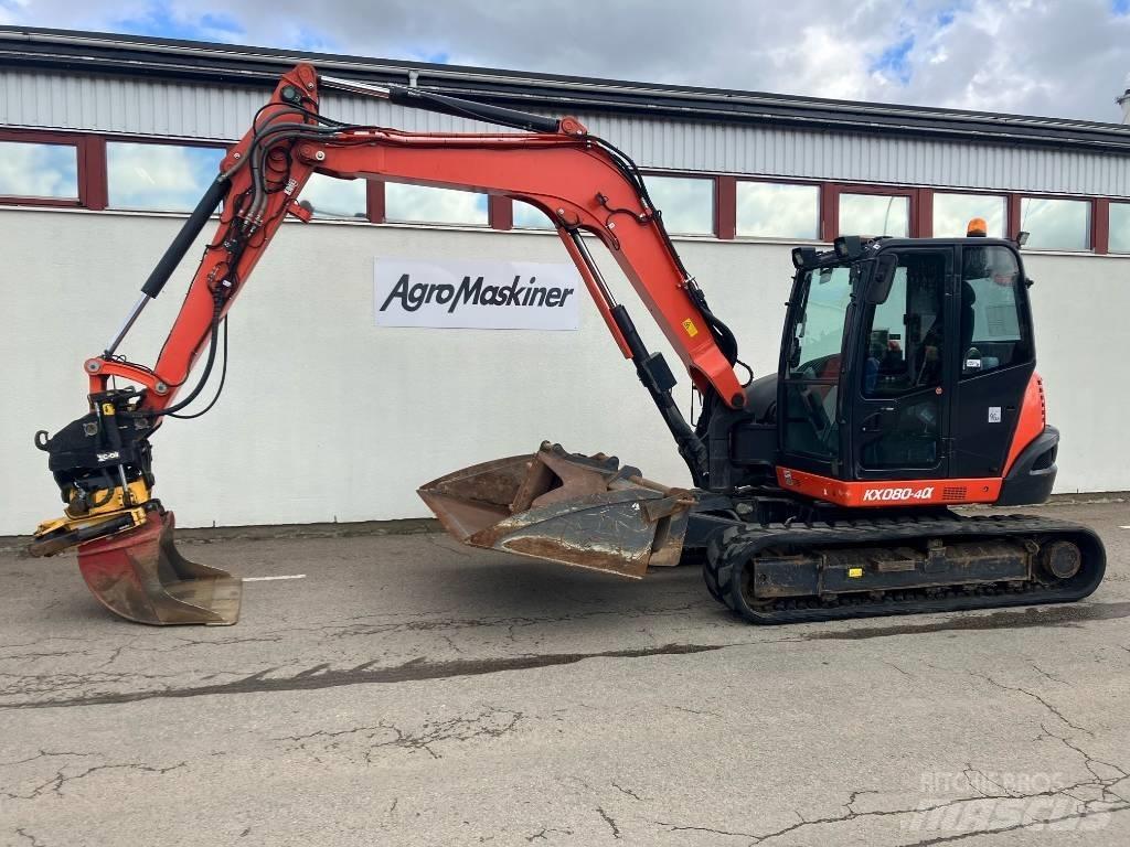 Kubota KX 080-4 Midi ekskavatörler 7 - 12 t