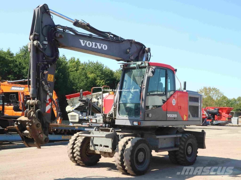 Volvo EW 180 E Lastik tekerli ekskavatörler