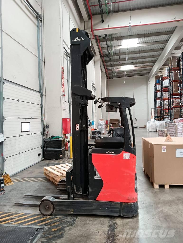Linde R 16 Reach truck - depo içi istif araçları
