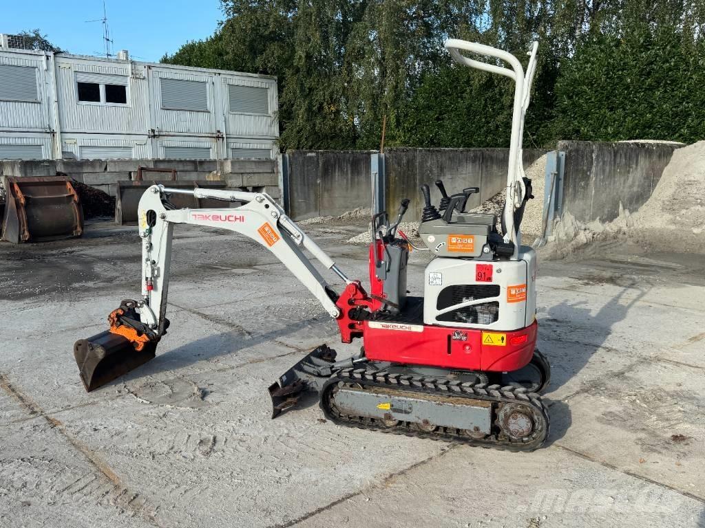 Takeuchi TB 210 R Mini ekskavatörler, 7 tona dek