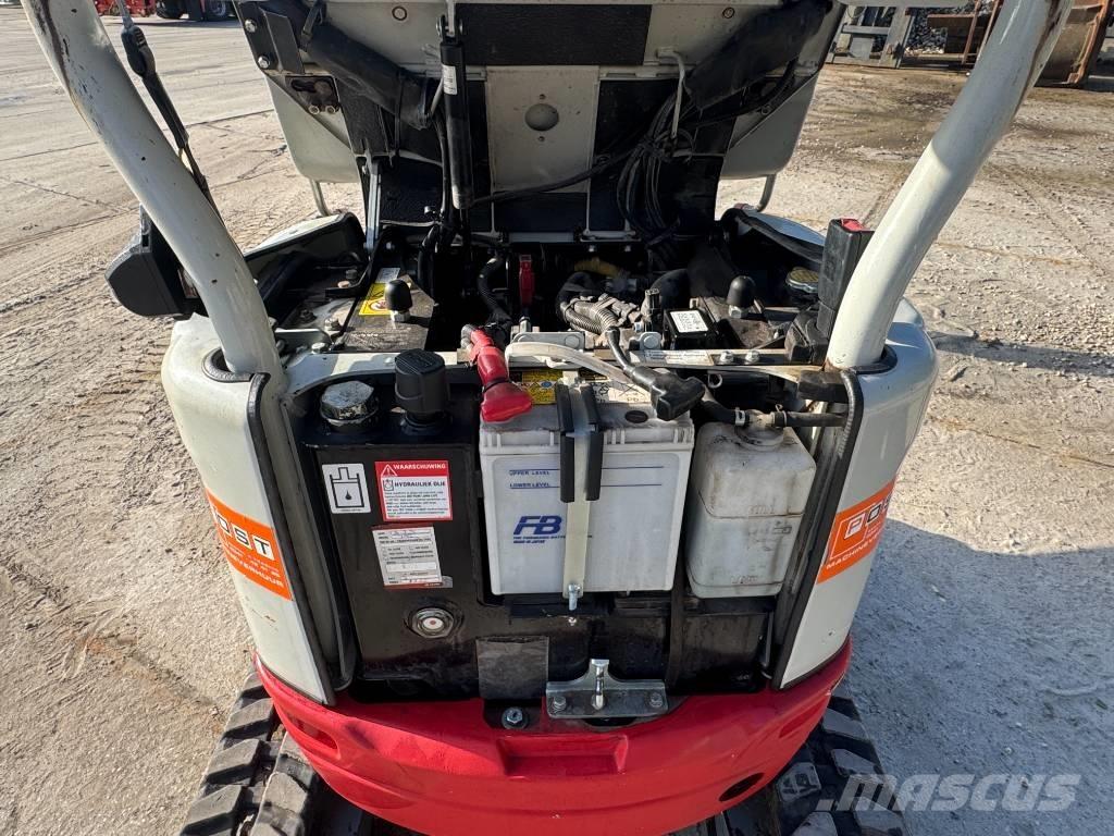 Takeuchi TB 210 R Mini ekskavatörler, 7 tona dek