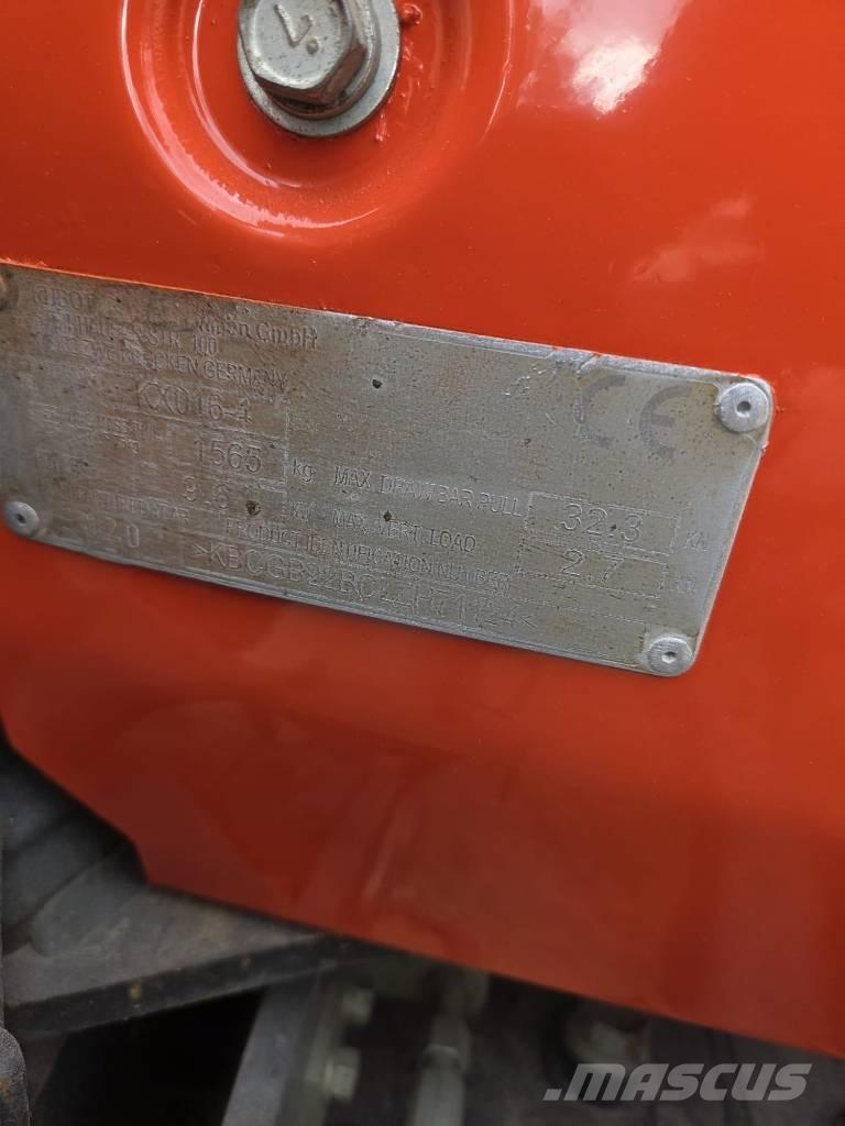 Kubota KX 016-4 Mini ekskavatörler, 7 tona dek