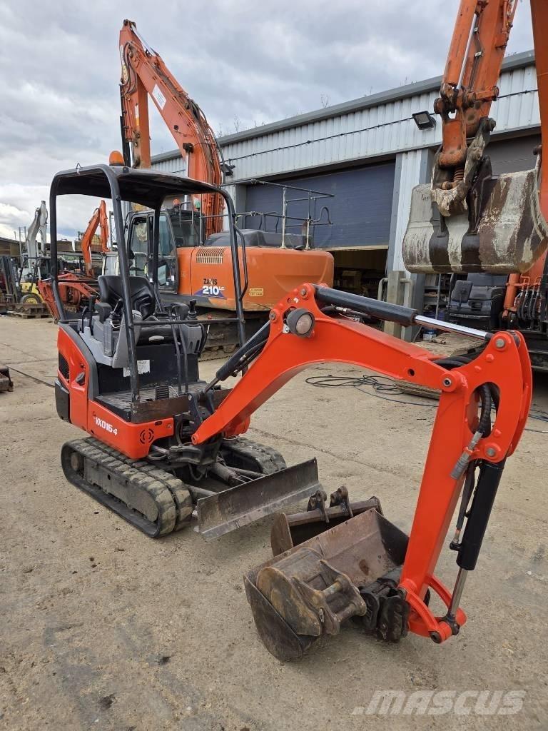 Kubota KX 016-4 Mini ekskavatörler, 7 tona dek