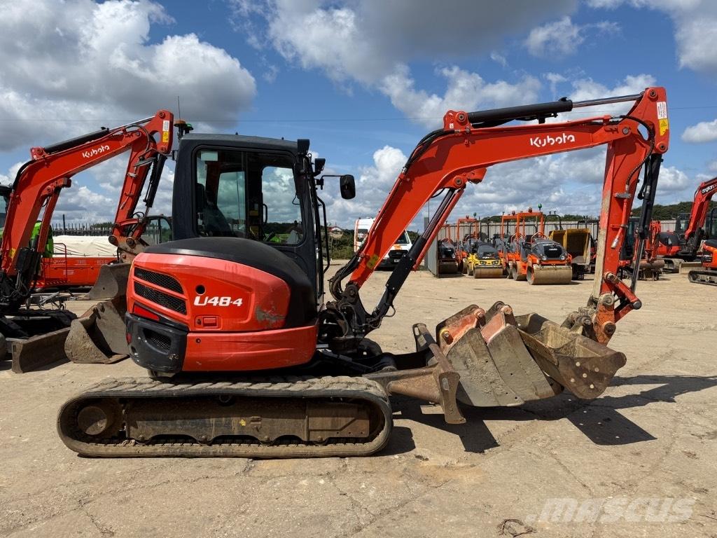 Kubota U 48 Mini ekskavatörler, 7 tona dek