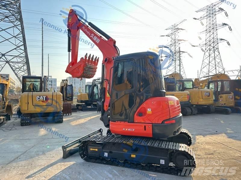 Kubota KX 163 Mini ekskavatörler, 7 tona dek