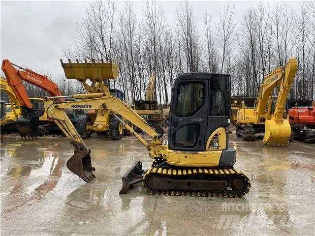 Komatsu PC35MR-2 Mini ekskavatörler, 7 tona dek