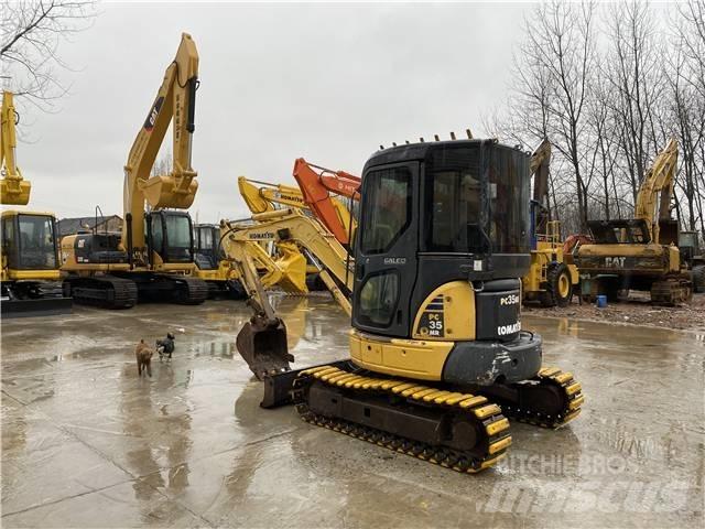 Komatsu PC35MR-2 Mini ekskavatörler, 7 tona dek