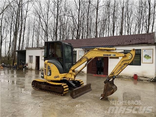 Komatsu PC35MR-2 Mini ekskavatörler, 7 tona dek