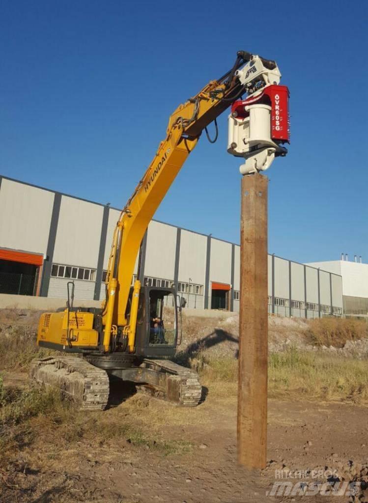  OVR 60SG Titreşimli kazık çakıcıları