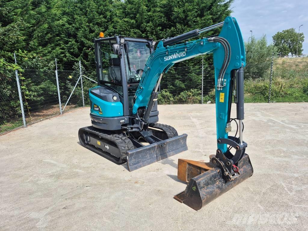 Sunward SWE 25 UF Mini ekskavatörler, 7 tona dek