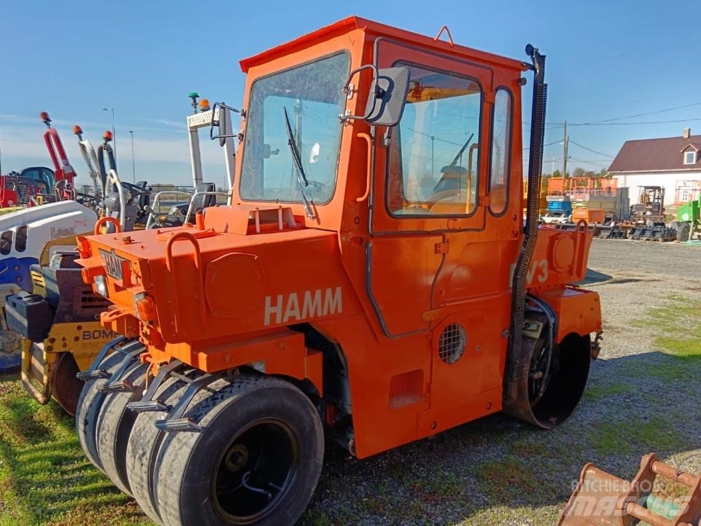 Hamm DV 3 K Çift tamburlu silindirler