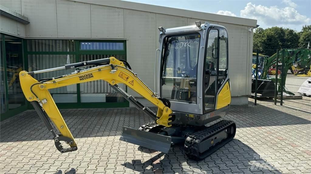 Wacker ET 20 Mini ekskavatörler, 7 tona dek