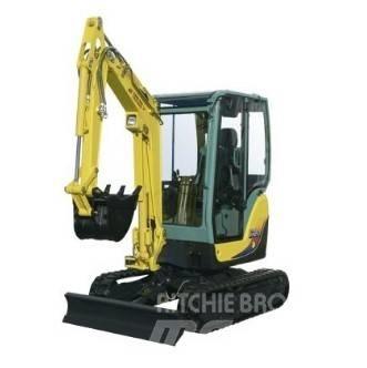 Yanmar SV 15 Mini ekskavatörler, 7 tona dek