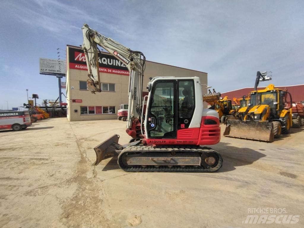 Takeuchi TB290 Mini ekskavatörler, 7 tona dek